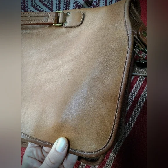 Vintage 1980's Coach Metropolitan Messenger Bag Unisex Briefcase *Made in NYC* - Picture 7 of 16